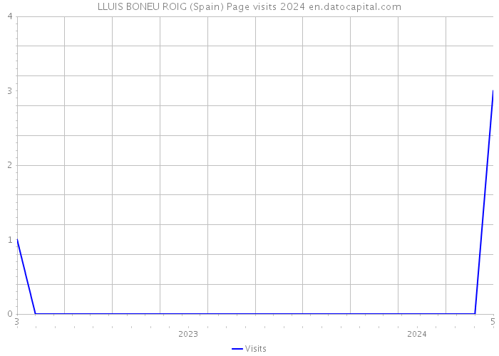 LLUIS BONEU ROIG (Spain) Page visits 2024 