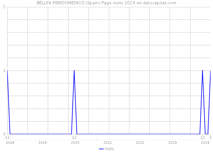 BELLINI PIERDOMENICO (Spain) Page visits 2024 