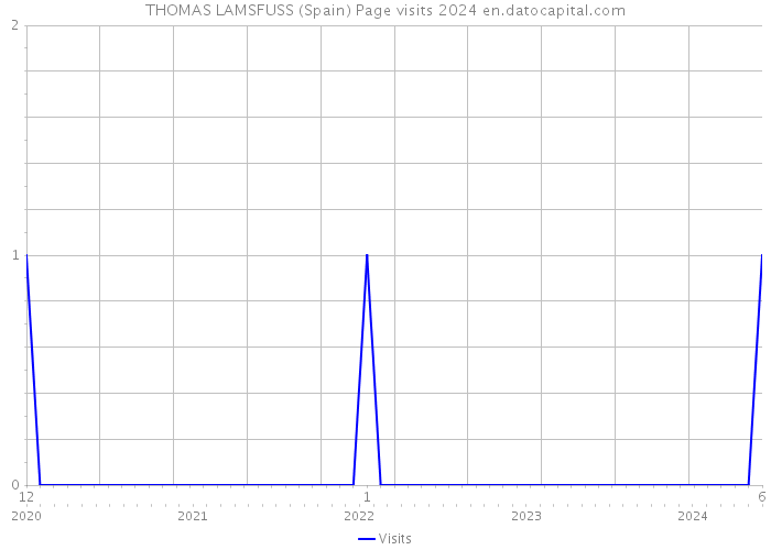 THOMAS LAMSFUSS (Spain) Page visits 2024 