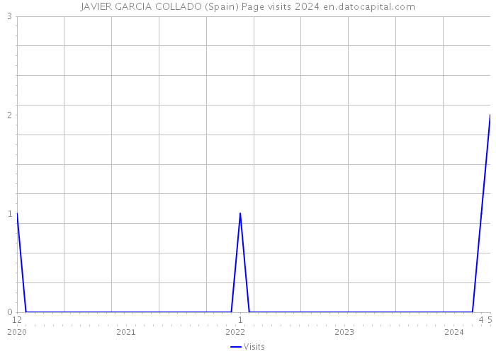 JAVIER GARCIA COLLADO (Spain) Page visits 2024 