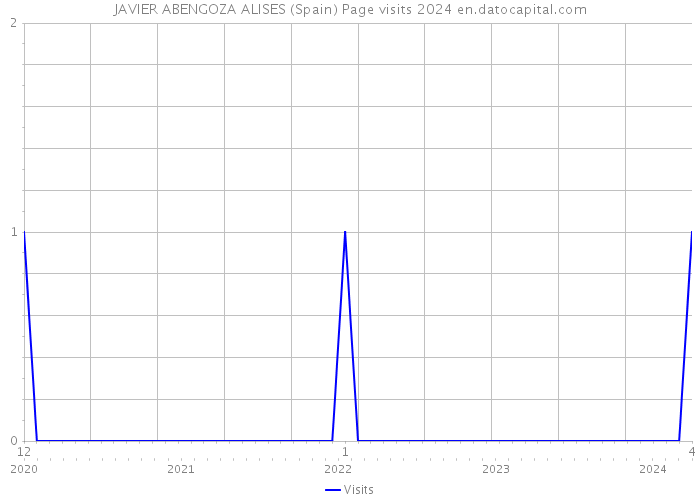 JAVIER ABENGOZA ALISES (Spain) Page visits 2024 