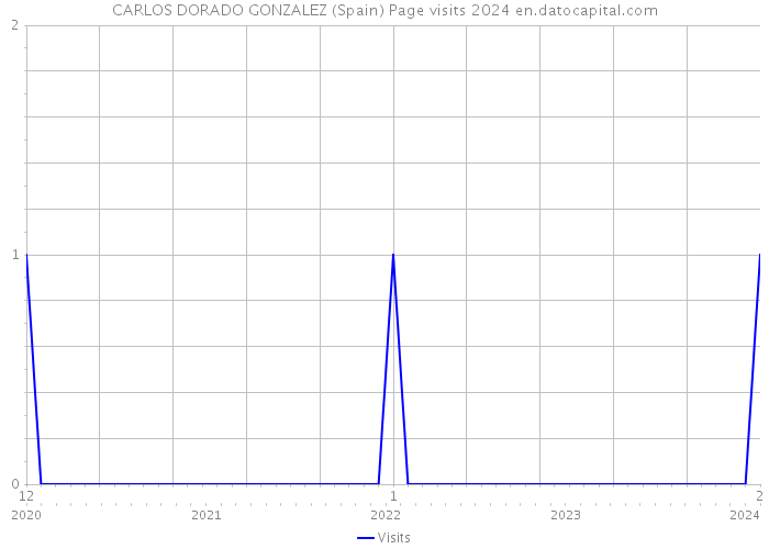 CARLOS DORADO GONZALEZ (Spain) Page visits 2024 
