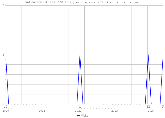 SALVADOR PACHECO SOTO (Spain) Page visits 2024 