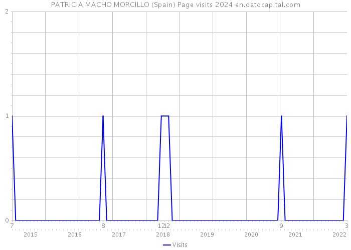 PATRICIA MACHO MORCILLO (Spain) Page visits 2024 