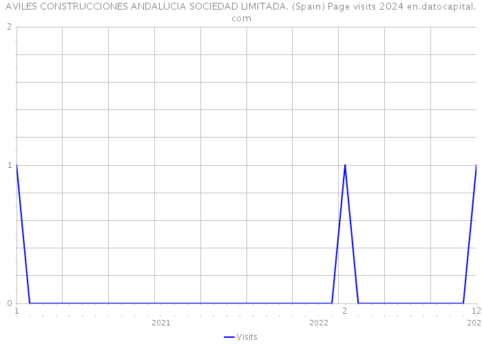 AVILES CONSTRUCCIONES ANDALUCIA SOCIEDAD LIMITADA. (Spain) Page visits 2024 
