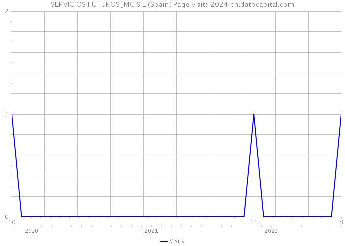 SERVICIOS FUTUROS JMC S.L (Spain) Page visits 2024 