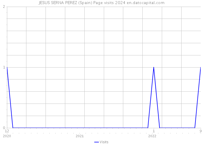 JESUS SERNA PEREZ (Spain) Page visits 2024 