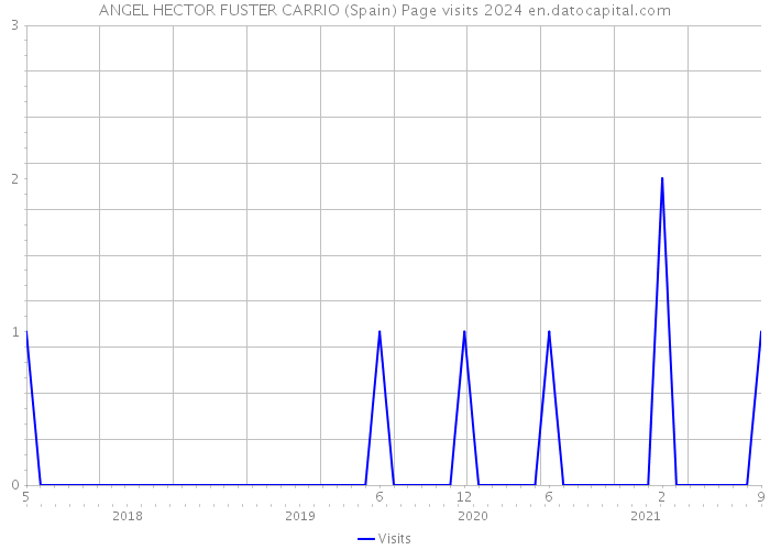 ANGEL HECTOR FUSTER CARRIO (Spain) Page visits 2024 