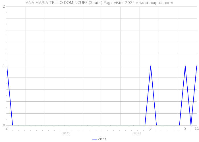 ANA MARIA TRILLO DOMINGUEZ (Spain) Page visits 2024 