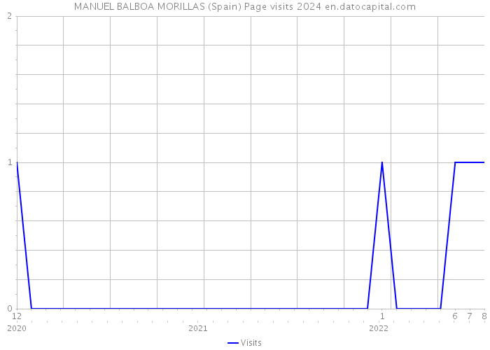 MANUEL BALBOA MORILLAS (Spain) Page visits 2024 