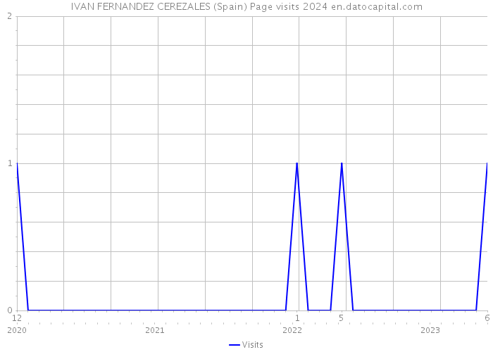 IVAN FERNANDEZ CEREZALES (Spain) Page visits 2024 