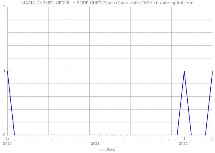 MARIA CARMEN GERVILLA RODRIGUEZ (Spain) Page visits 2024 