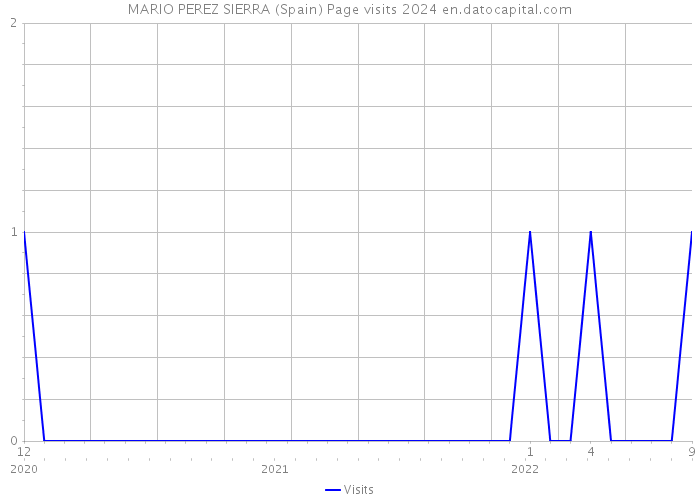 MARIO PEREZ SIERRA (Spain) Page visits 2024 