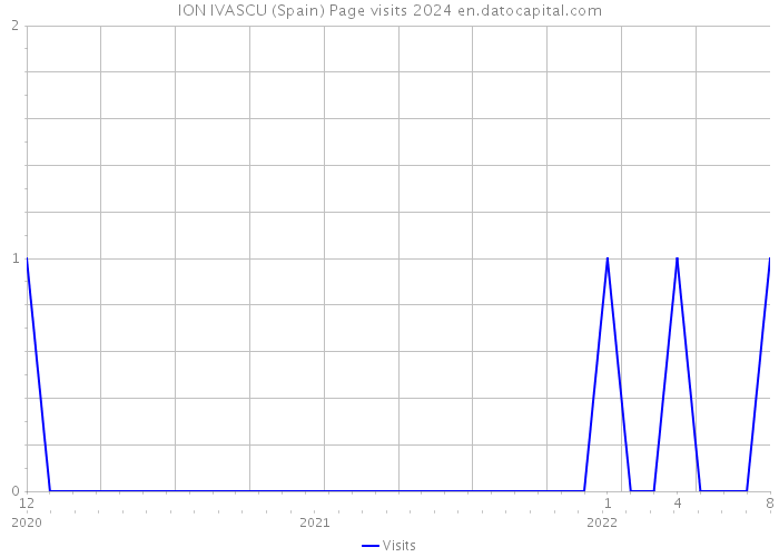ION IVASCU (Spain) Page visits 2024 