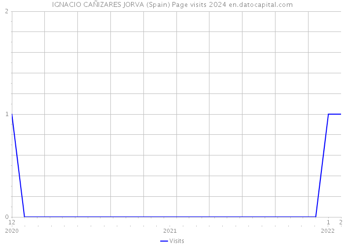 IGNACIO CAÑIZARES JORVA (Spain) Page visits 2024 