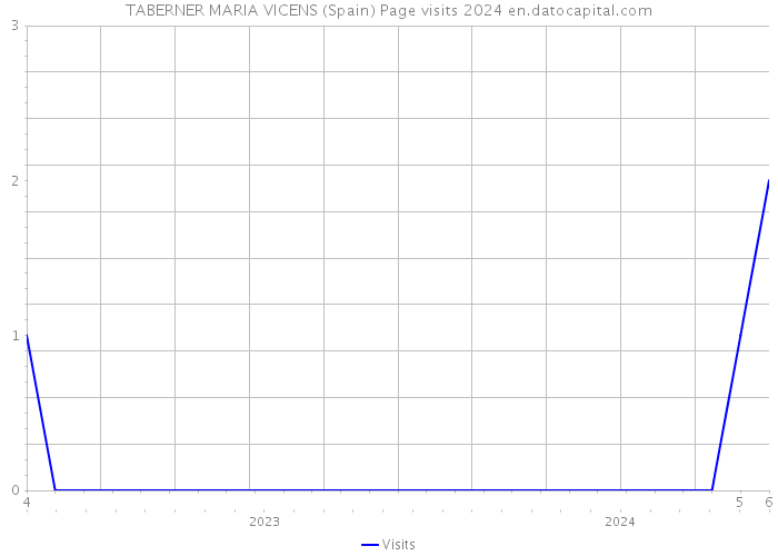 TABERNER MARIA VICENS (Spain) Page visits 2024 