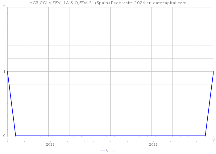AGRICOLA SEVILLA & OJEDA SL (Spain) Page visits 2024 