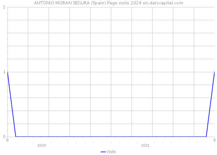 ANTONIO MORAN SEGURA (Spain) Page visits 2024 