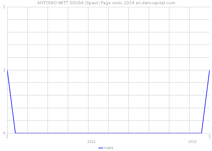 ANTONIO WITT SOUSA (Spain) Page visits 2024 