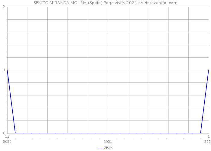 BENITO MIRANDA MOLINA (Spain) Page visits 2024 