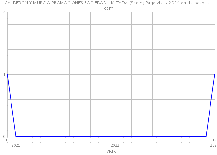 CALDERON Y MURCIA PROMOCIONES SOCIEDAD LIMITADA (Spain) Page visits 2024 