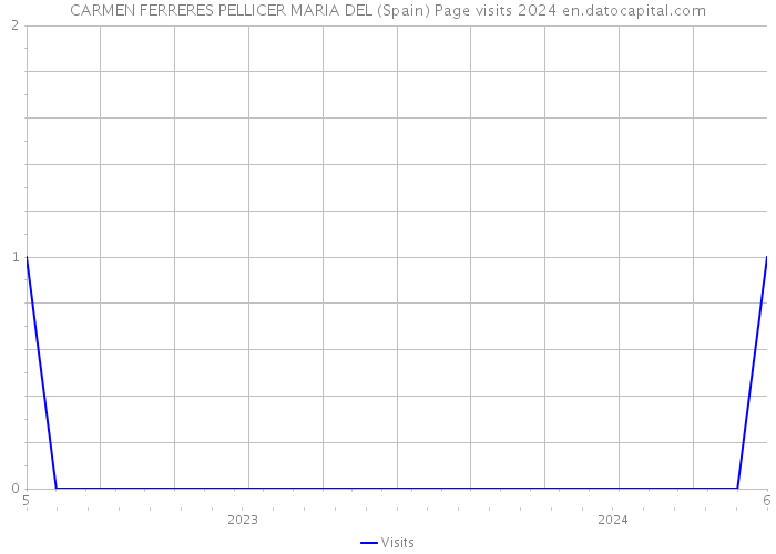 CARMEN FERRERES PELLICER MARIA DEL (Spain) Page visits 2024 