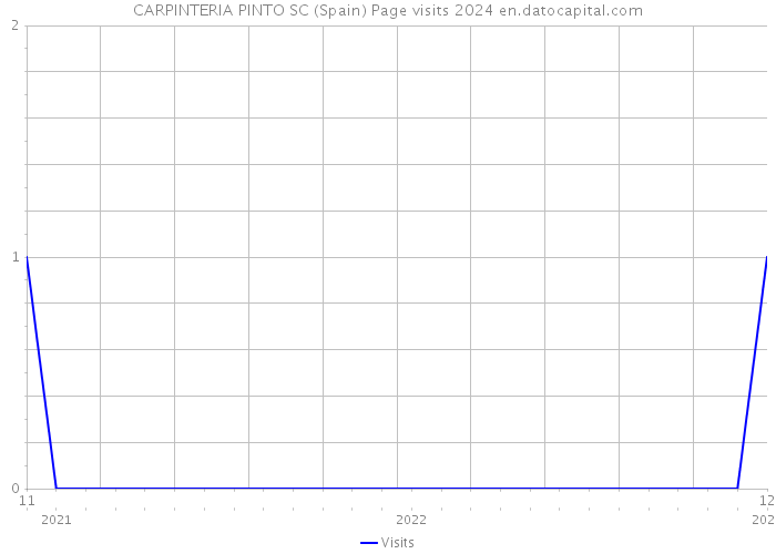 CARPINTERIA PINTO SC (Spain) Page visits 2024 