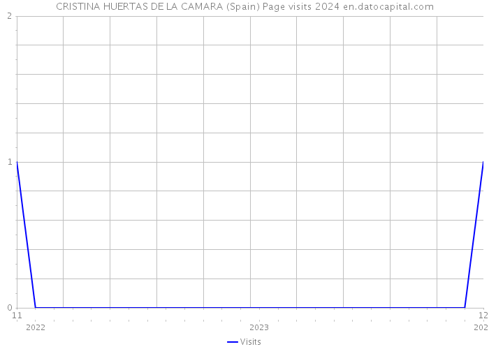 CRISTINA HUERTAS DE LA CAMARA (Spain) Page visits 2024 