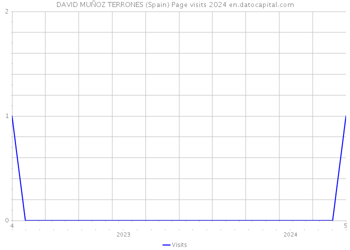 DAVID MUÑOZ TERRONES (Spain) Page visits 2024 