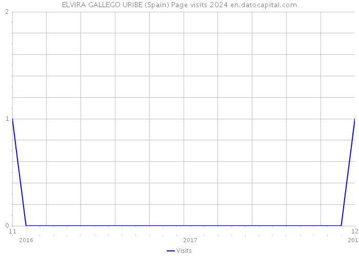 ELVIRA GALLEGO URIBE (Spain) Page visits 2024 