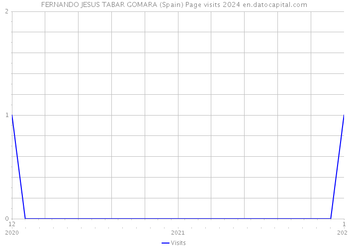 FERNANDO JESUS TABAR GOMARA (Spain) Page visits 2024 