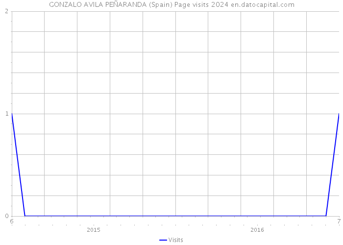GONZALO AVILA PEÑARANDA (Spain) Page visits 2024 