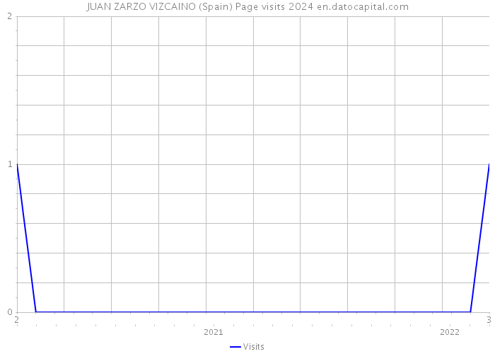 JUAN ZARZO VIZCAINO (Spain) Page visits 2024 