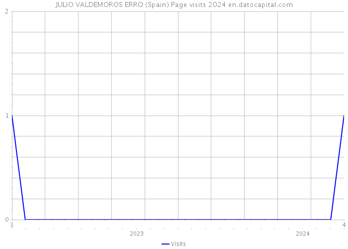 JULIO VALDEMOROS ERRO (Spain) Page visits 2024 