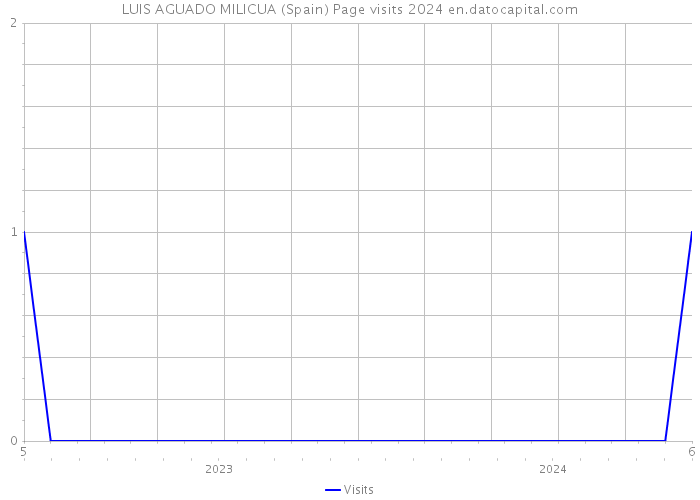 LUIS AGUADO MILICUA (Spain) Page visits 2024 
