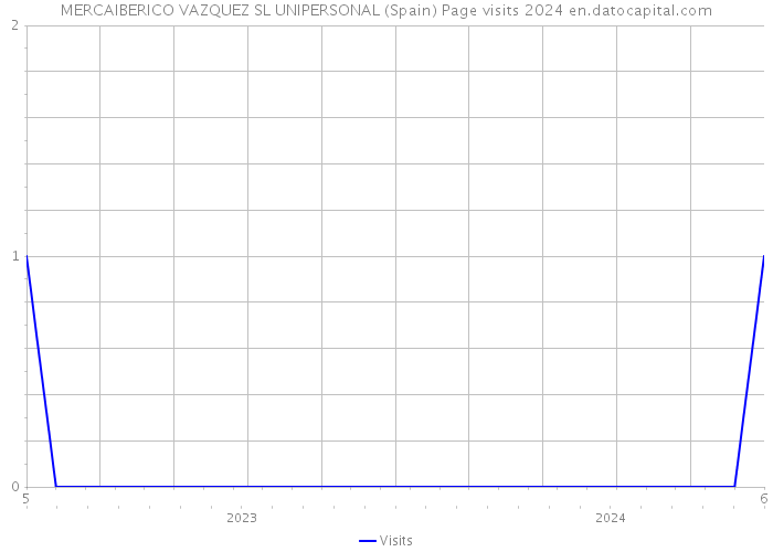 MERCAIBERICO VAZQUEZ SL UNIPERSONAL (Spain) Page visits 2024 