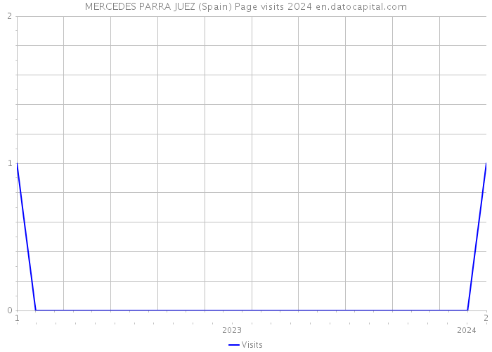 MERCEDES PARRA JUEZ (Spain) Page visits 2024 