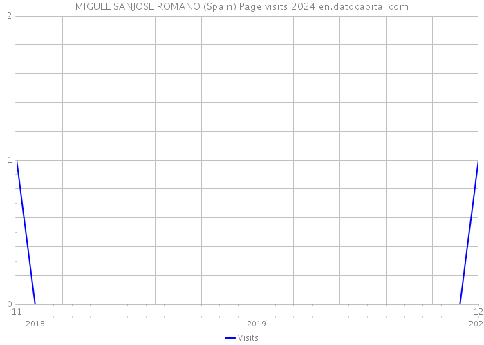 MIGUEL SANJOSE ROMANO (Spain) Page visits 2024 