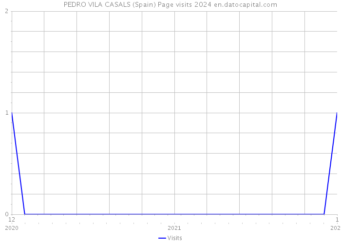 PEDRO VILA CASALS (Spain) Page visits 2024 
