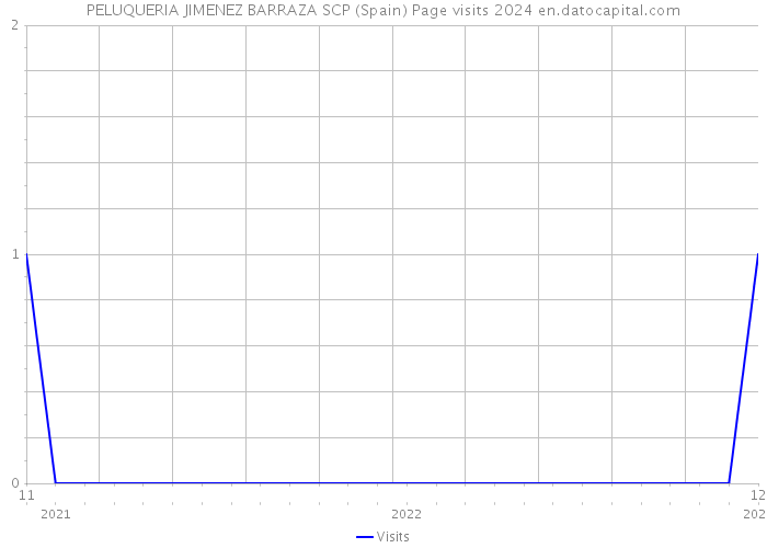 PELUQUERIA JIMENEZ BARRAZA SCP (Spain) Page visits 2024 