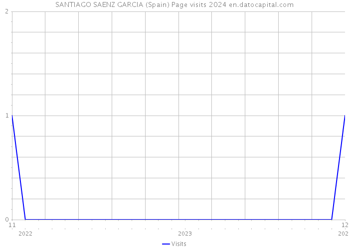 SANTIAGO SAENZ GARCIA (Spain) Page visits 2024 