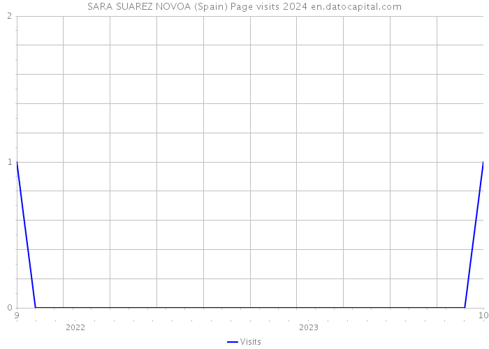 SARA SUAREZ NOVOA (Spain) Page visits 2024 