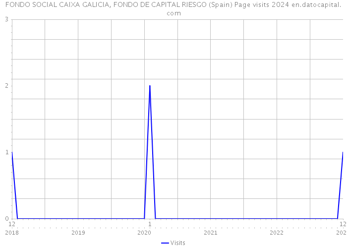FONDO SOCIAL CAIXA GALICIA, FONDO DE CAPITAL RIESGO (Spain) Page visits 2024 