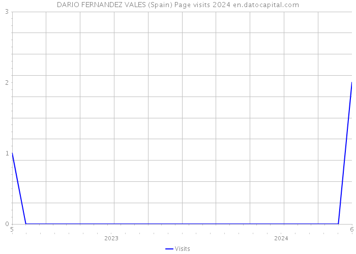 DARIO FERNANDEZ VALES (Spain) Page visits 2024 