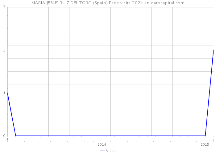 MARIA JESUS RUIZ DEL TORO (Spain) Page visits 2024 