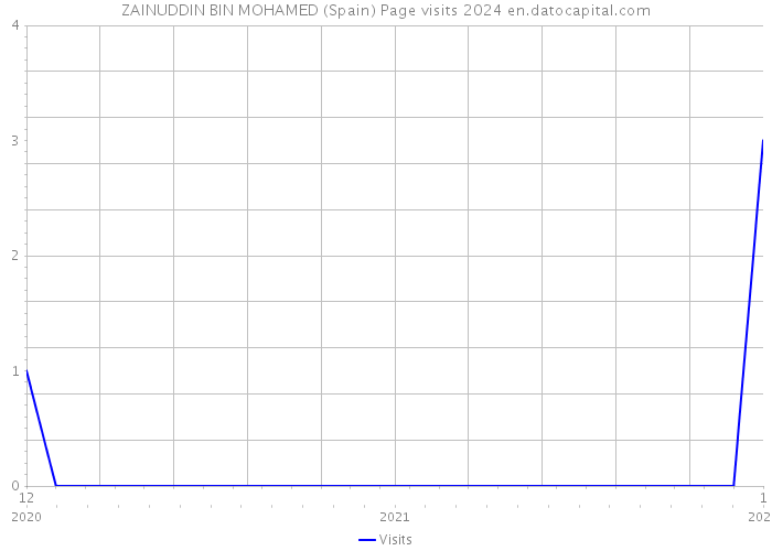 ZAINUDDIN BIN MOHAMED (Spain) Page visits 2024 