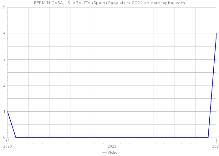 FERMIN CASAJUS JARAUTA (Spain) Page visits 2024 