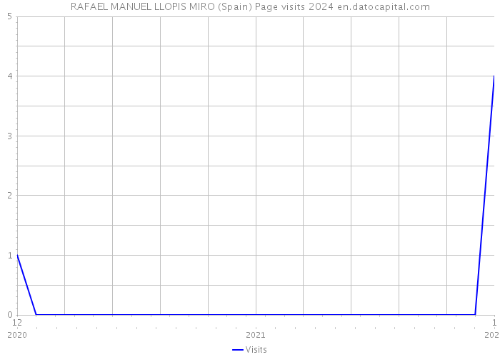 RAFAEL MANUEL LLOPIS MIRO (Spain) Page visits 2024 