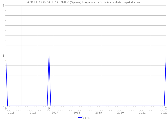 ANGEL GONZALEZ GOMEZ (Spain) Page visits 2024 