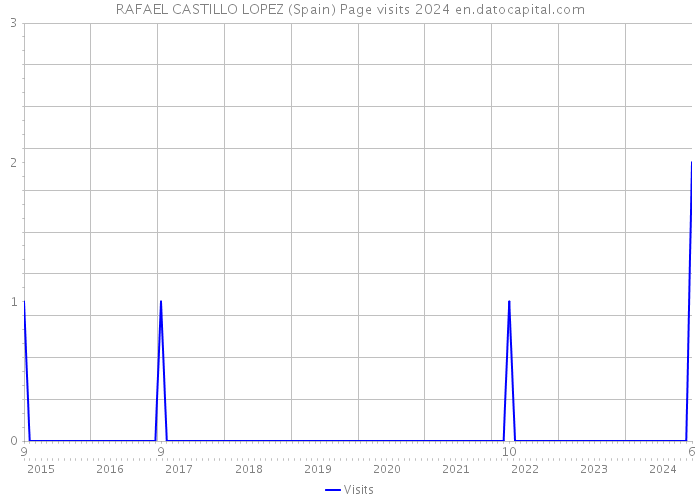 RAFAEL CASTILLO LOPEZ (Spain) Page visits 2024 